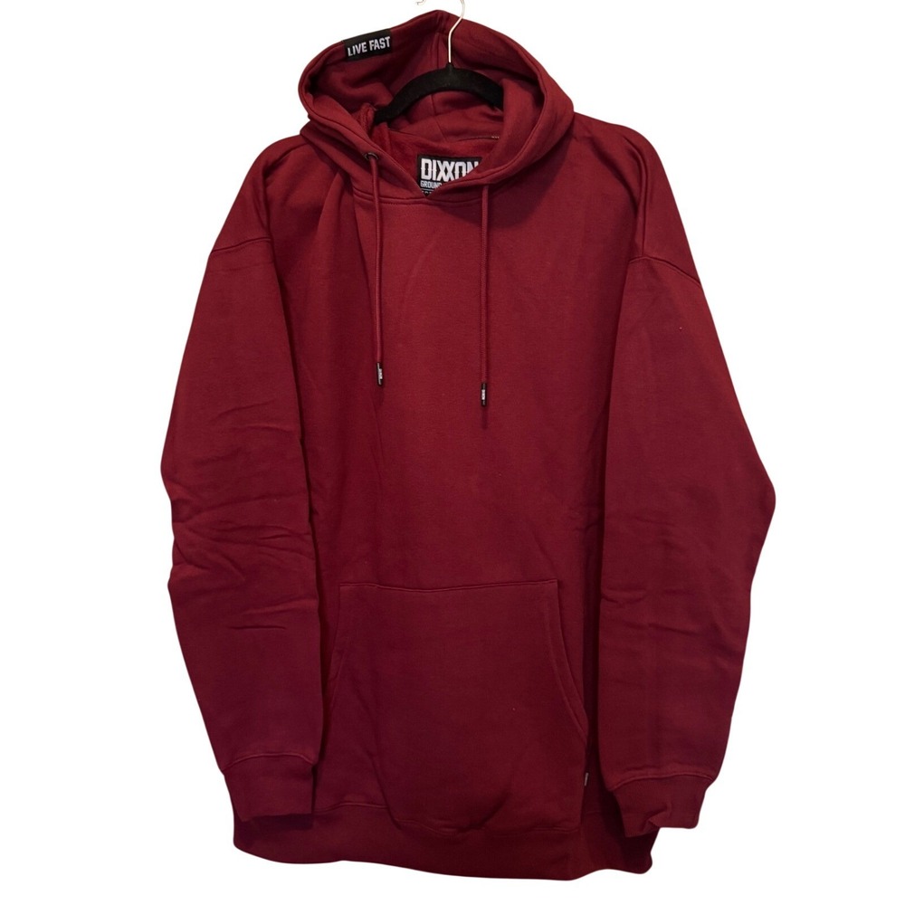 NEW Dixxon Flannel Co Pullover Hoodie Mens 2X Moto Biker Gorpcore Utility